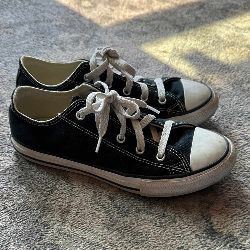 Converse Black and White Kids Sneakers